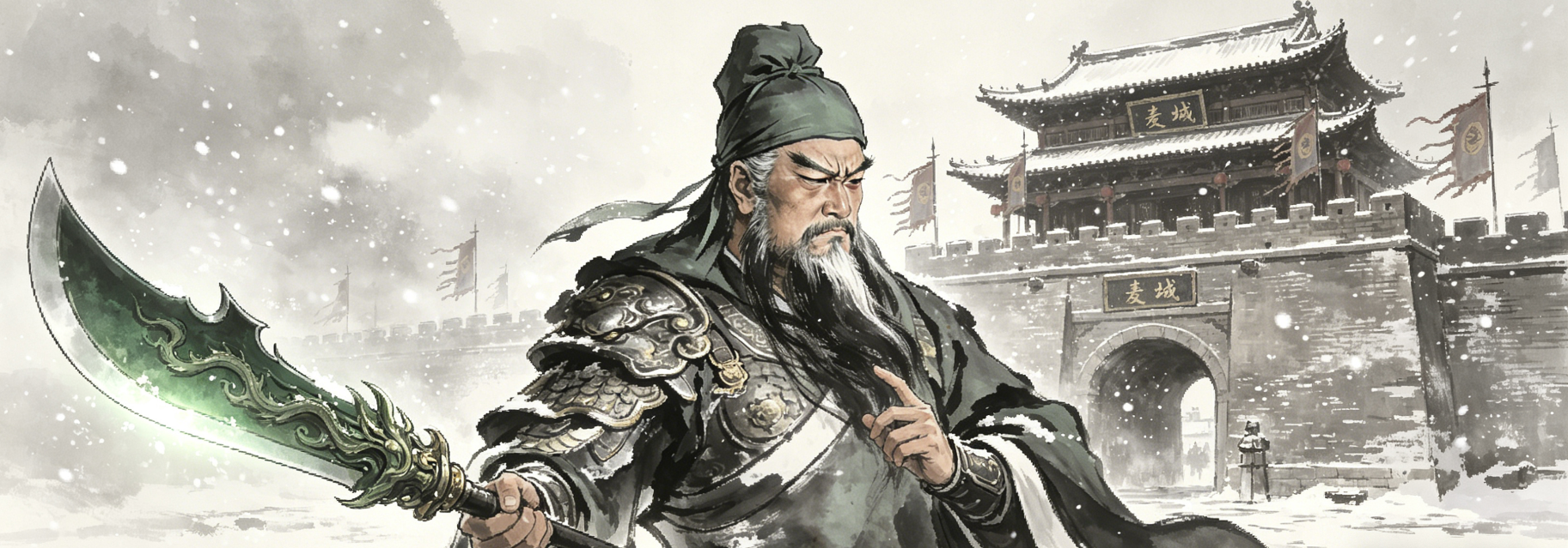 关羽麦城赋-柱子三国-柱子工作室